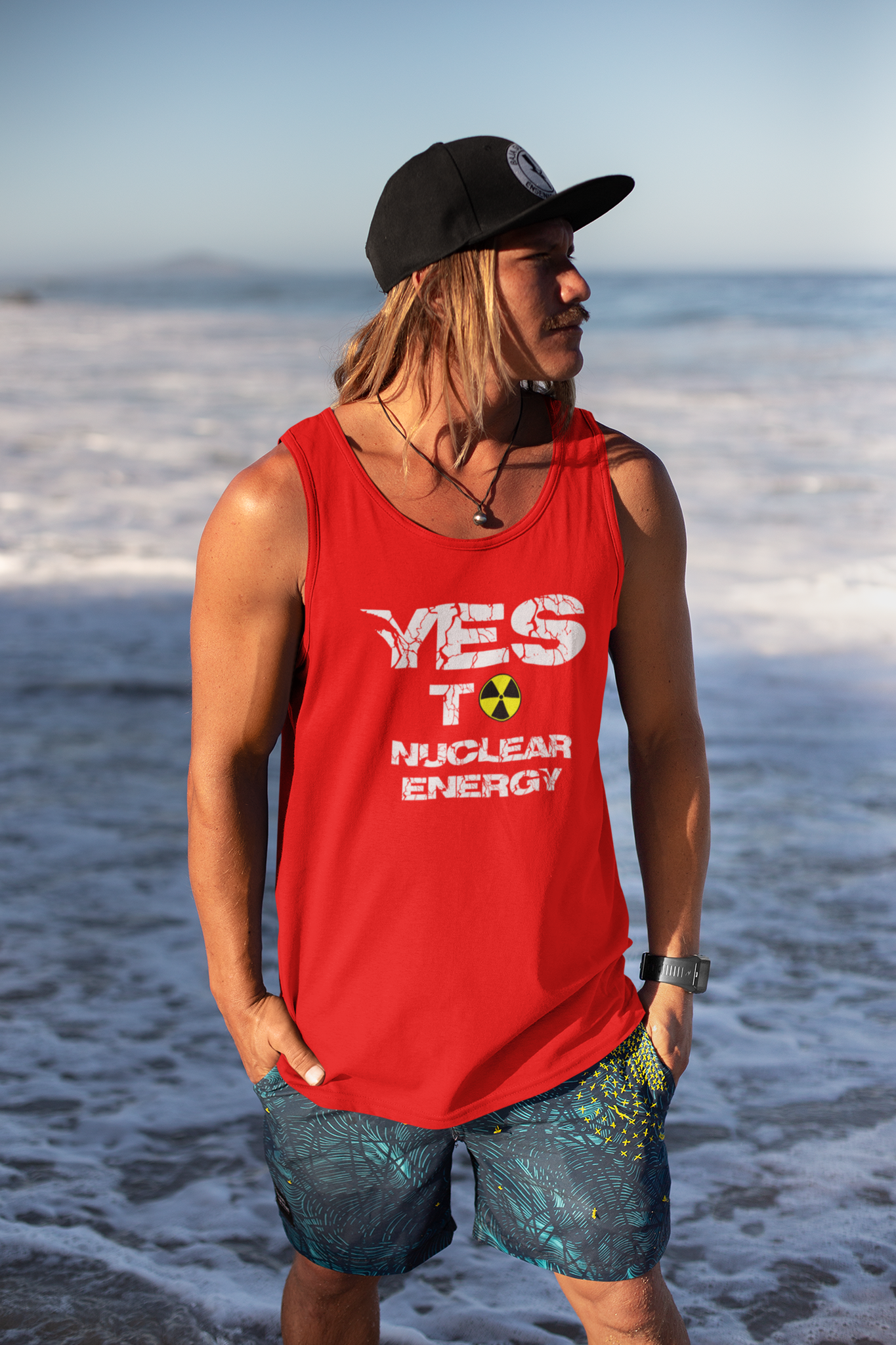 Yes To Nuclear Energy Tank Top Herr