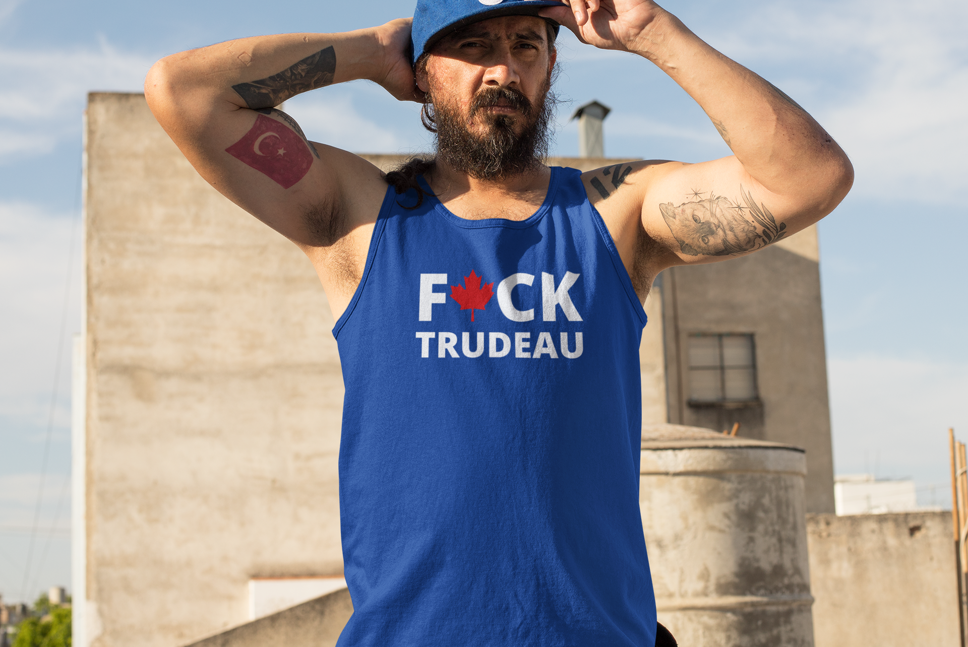 Fuck Trudeau Tank Top Men