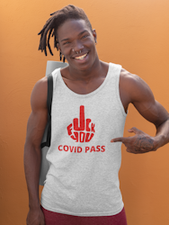 Covid Pass Tank Top Herr