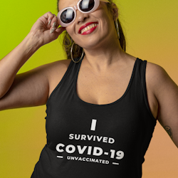 I Survived Covid-19 Tank Top Dam