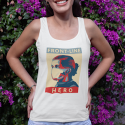 Frontline Hero Tank Top Dam