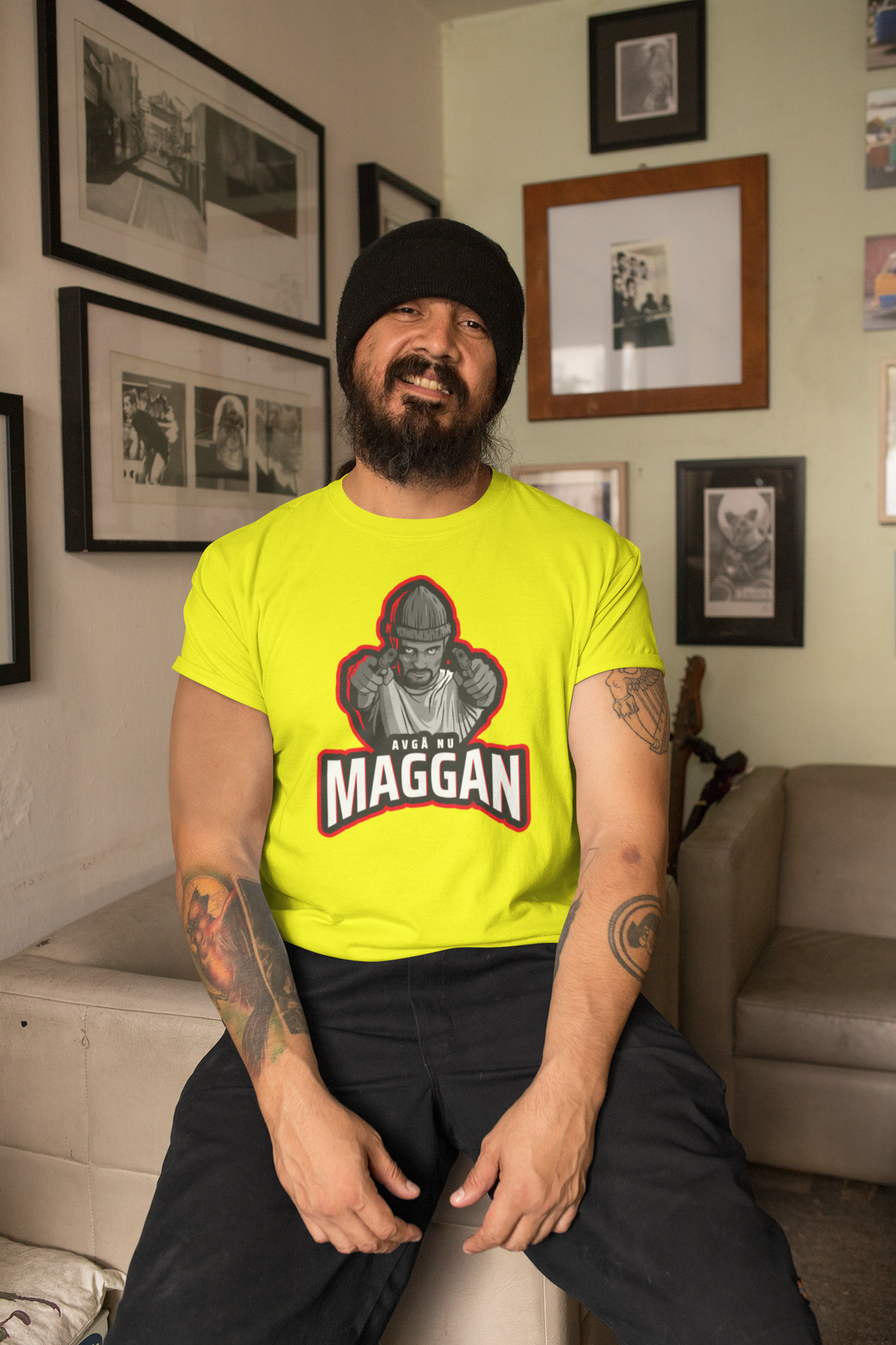 Avgå Nu Maggan T-Shirt Herr