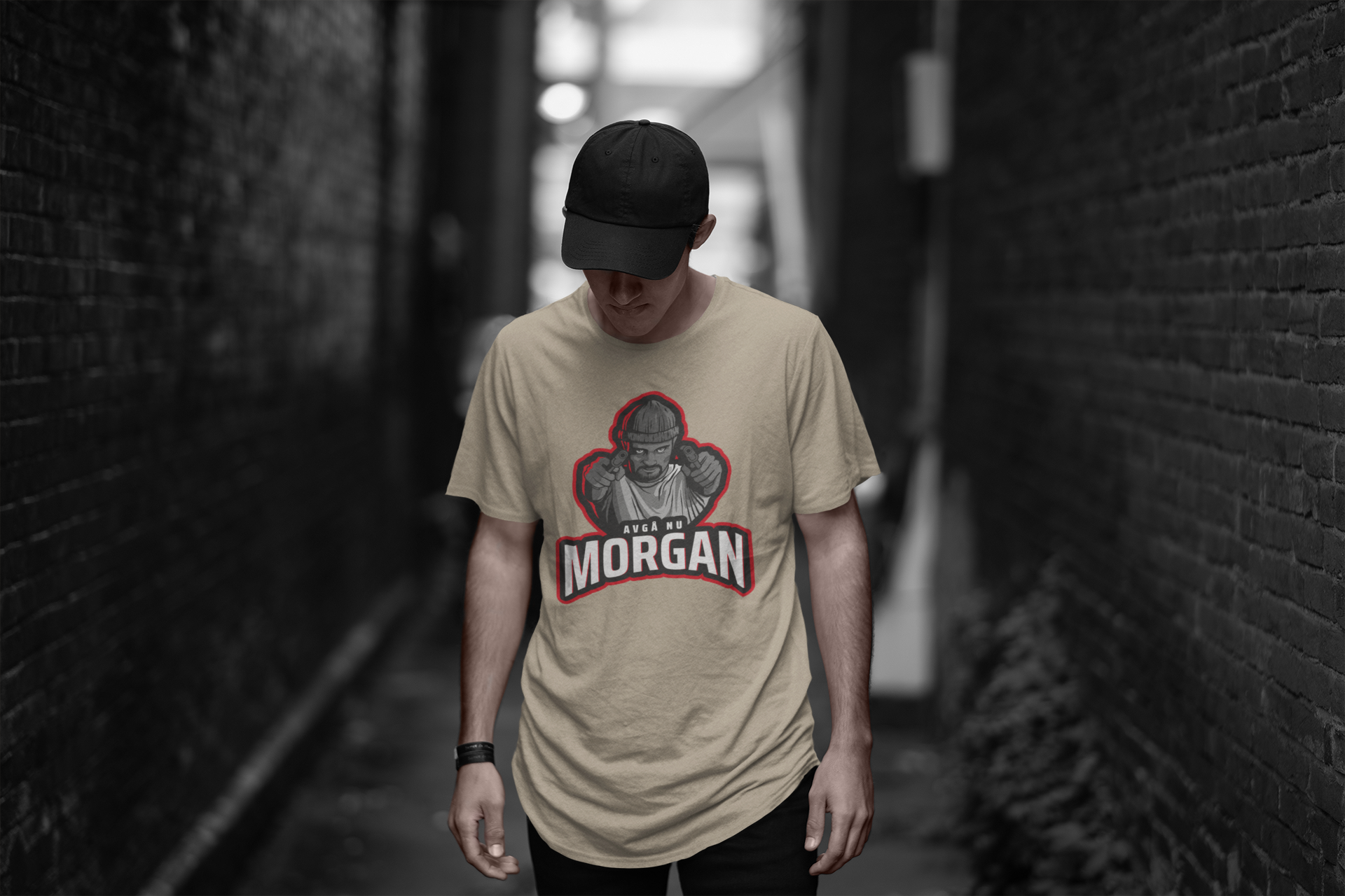 Avgå Nu Morgan T-Shirt Herr