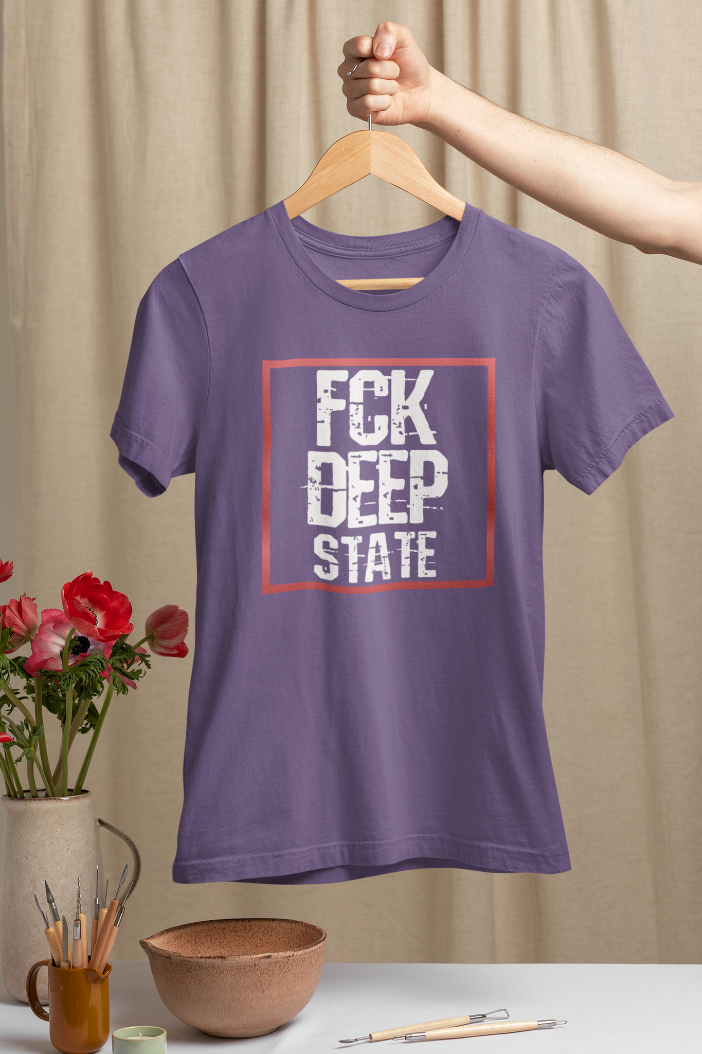 The Deep State. FCK Deep State T-Shirt Dam
