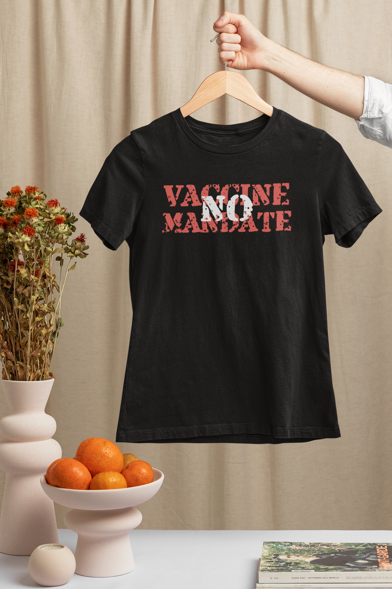 No Vaccine Mandate T-Shirt Women