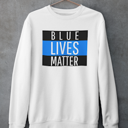 Blue Lives Matter Sweatshirt Unisex