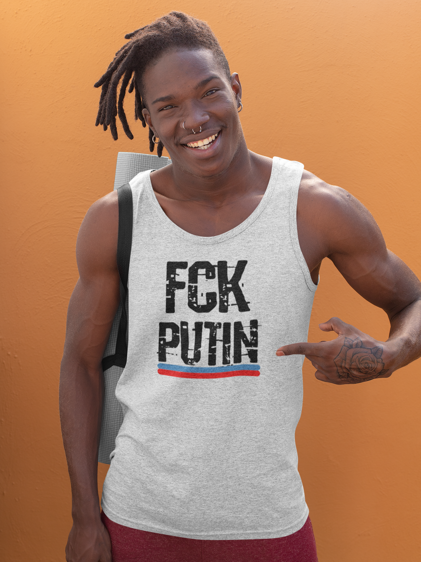 FCK Putin Tank Top Men