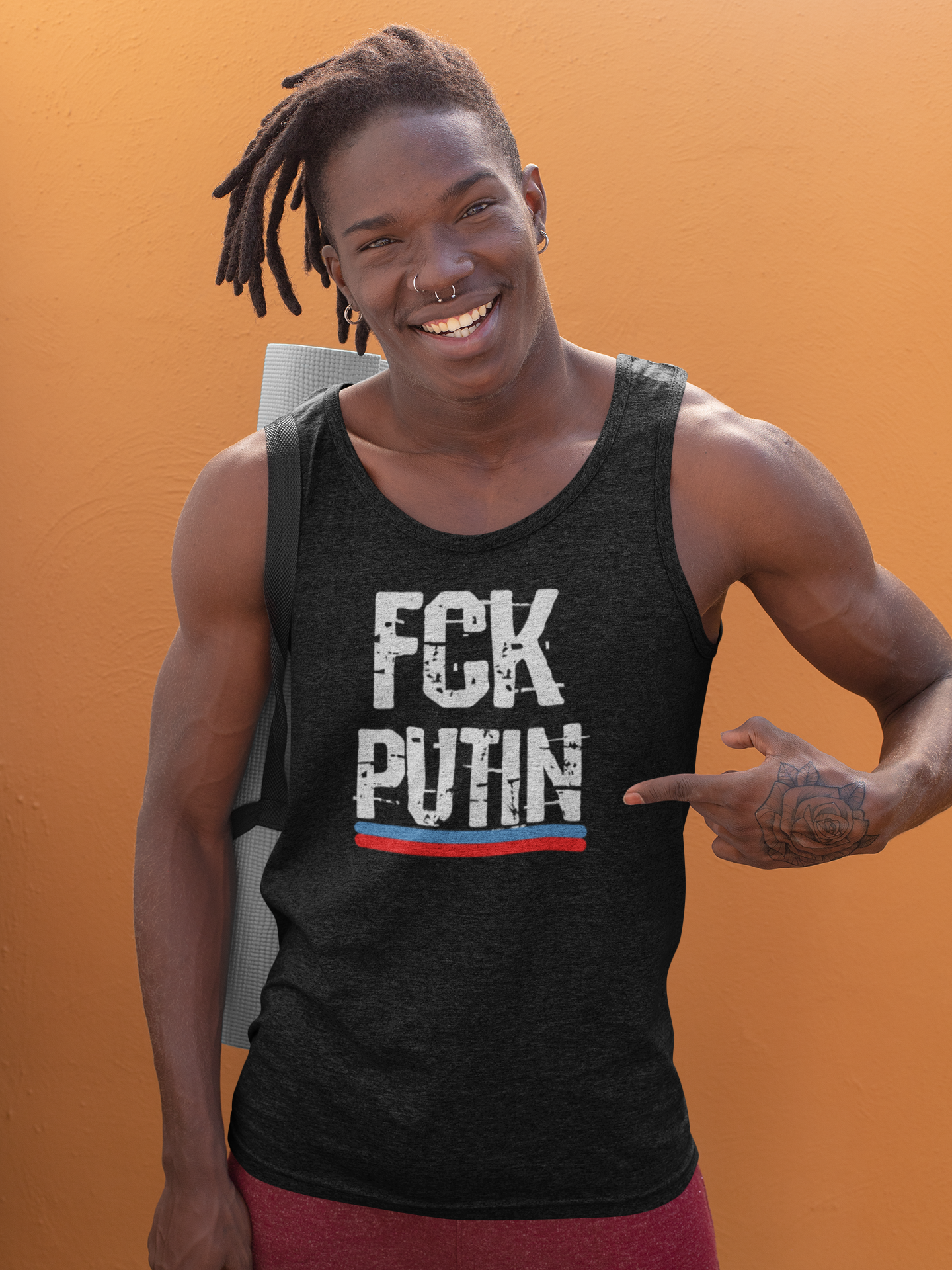 FCK Putin Tank Top Men