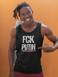 FCK Putin Tank Top Herr