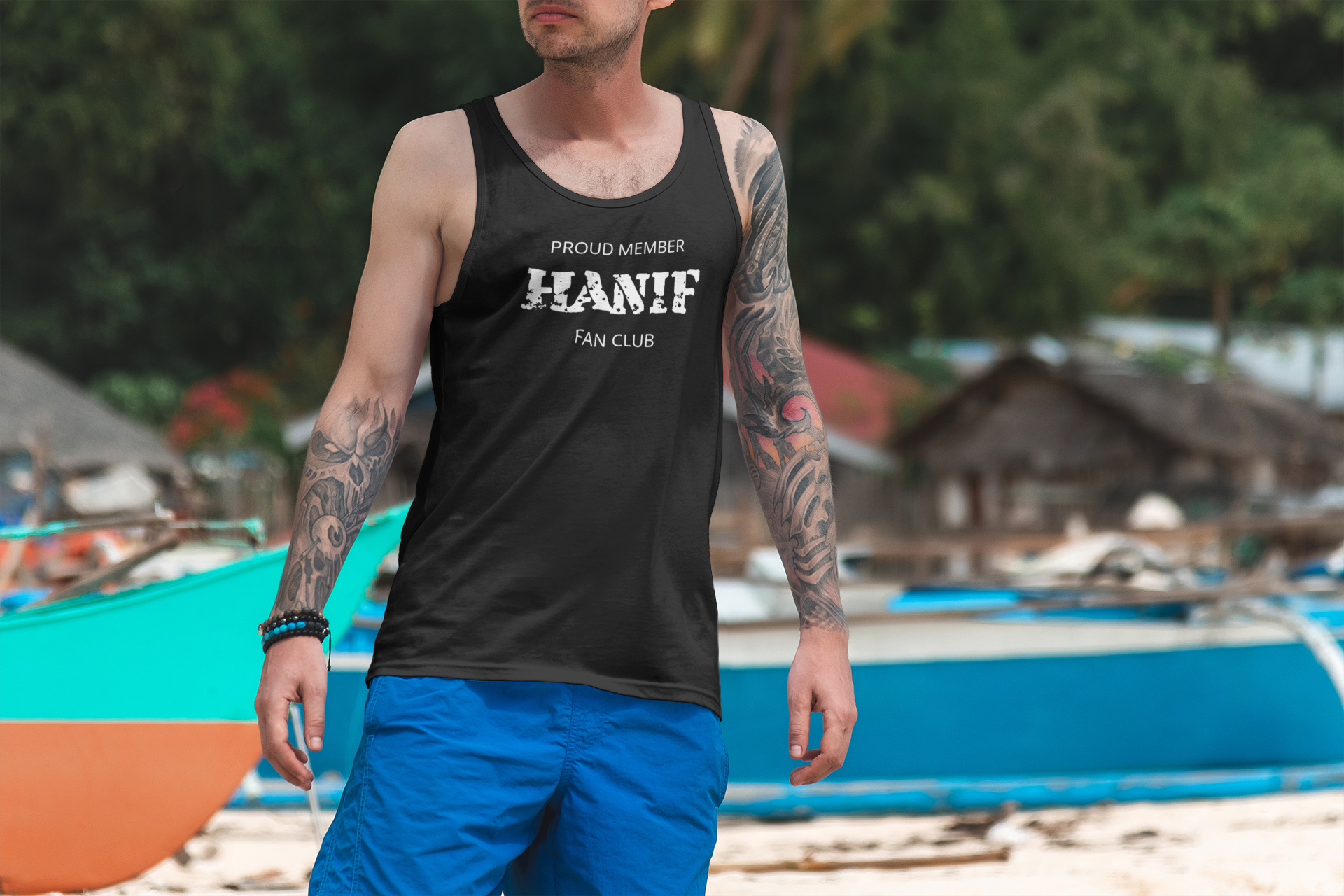 Hanif Fan Club Tank Top Herr