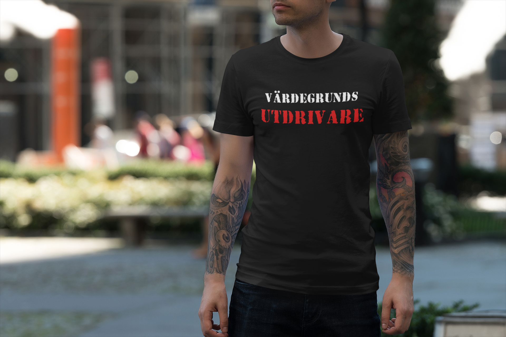 Värdegrunds Utdrivare T-Shirt Herr