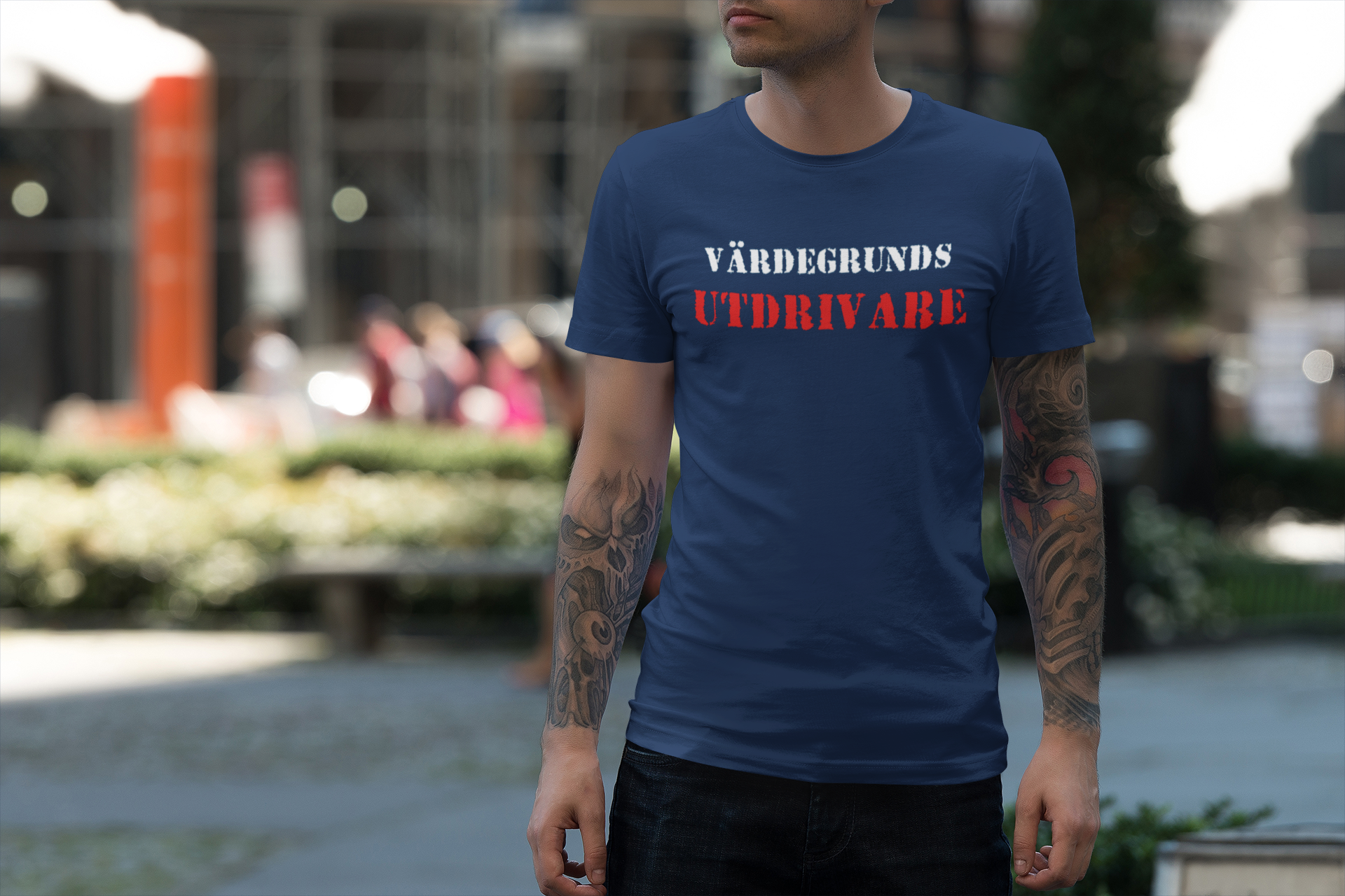 Värdegrunds Utdrivare T-Shirt Herr
