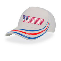 Trump Stripe Cap One Size