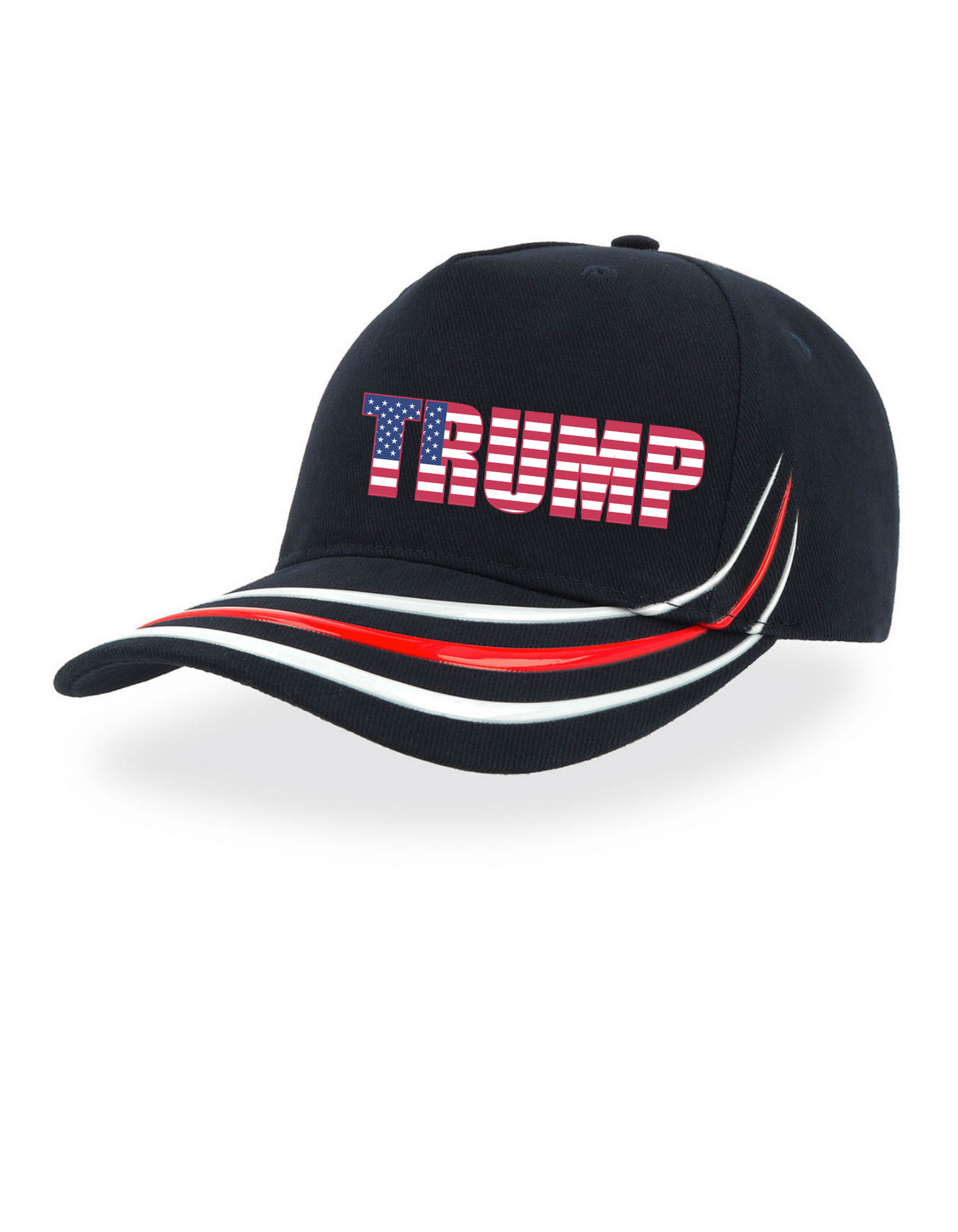 Trump Stripe Cap One Size