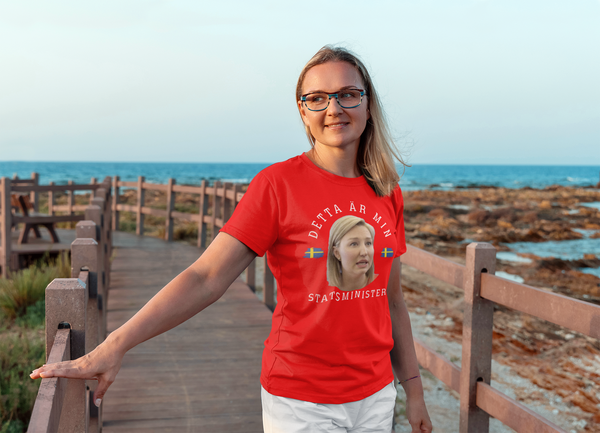 Ebba - Min Statsminister T-Shirt  Dam