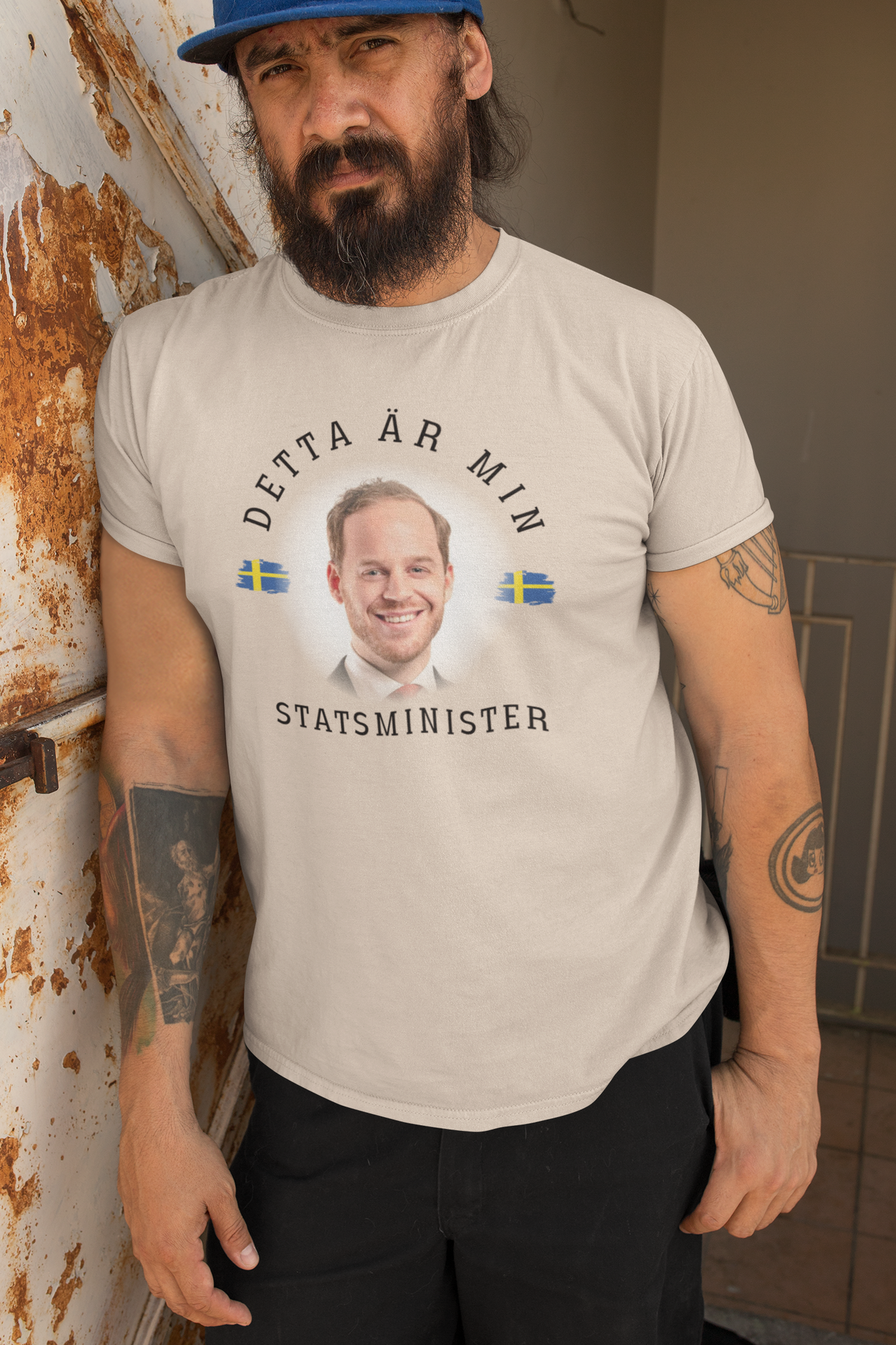 Kasselstrand - Min Statsminister T-Shirt Herr