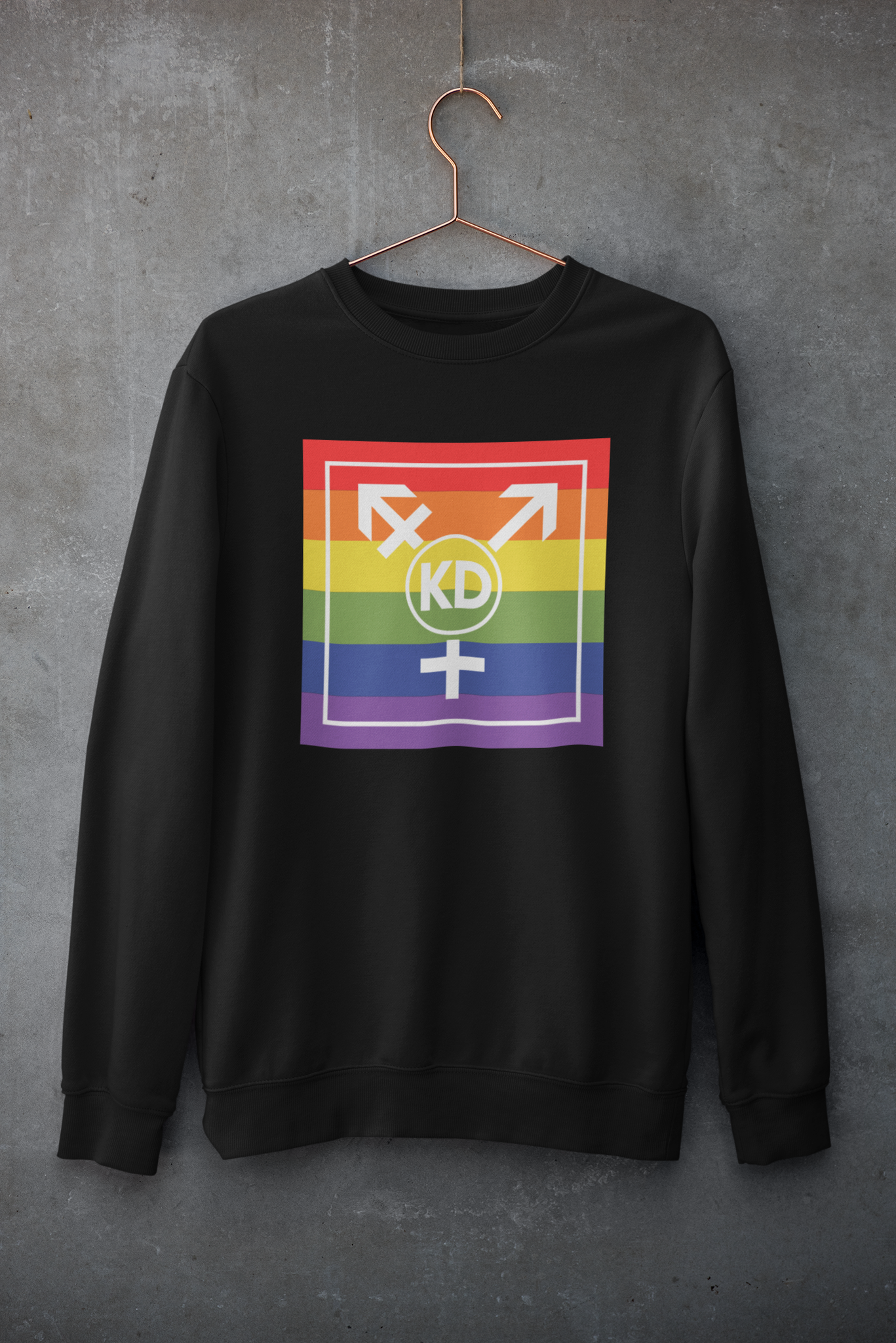 Öppna Kristdemokrater Rainbow Sweatshirt