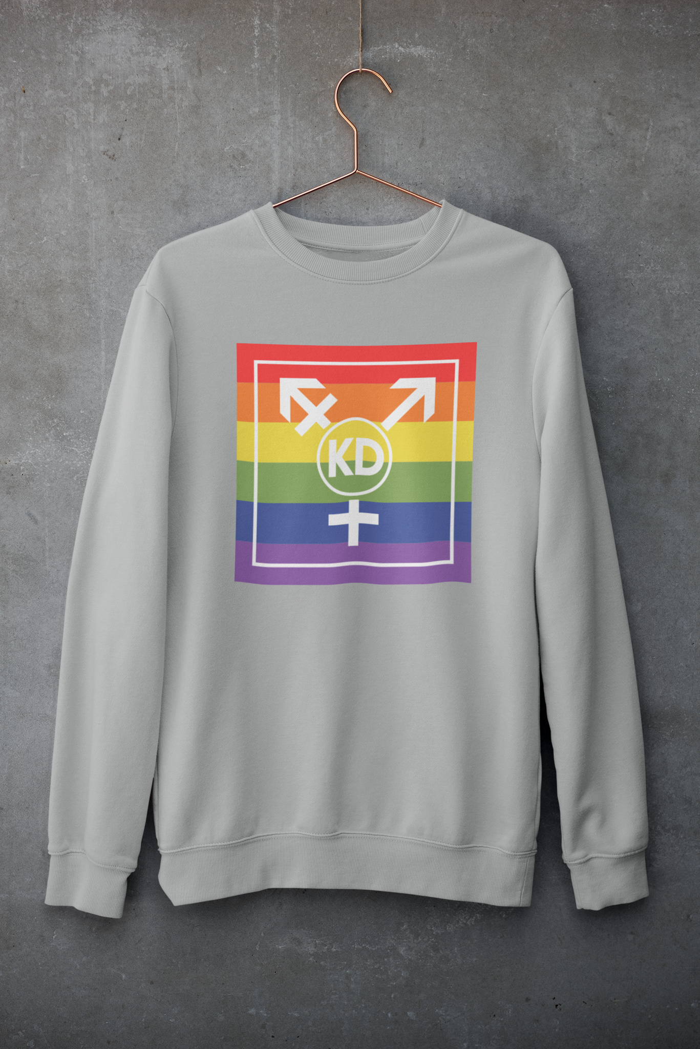 Öppna Kristdemokrater Rainbow Sweatshirt