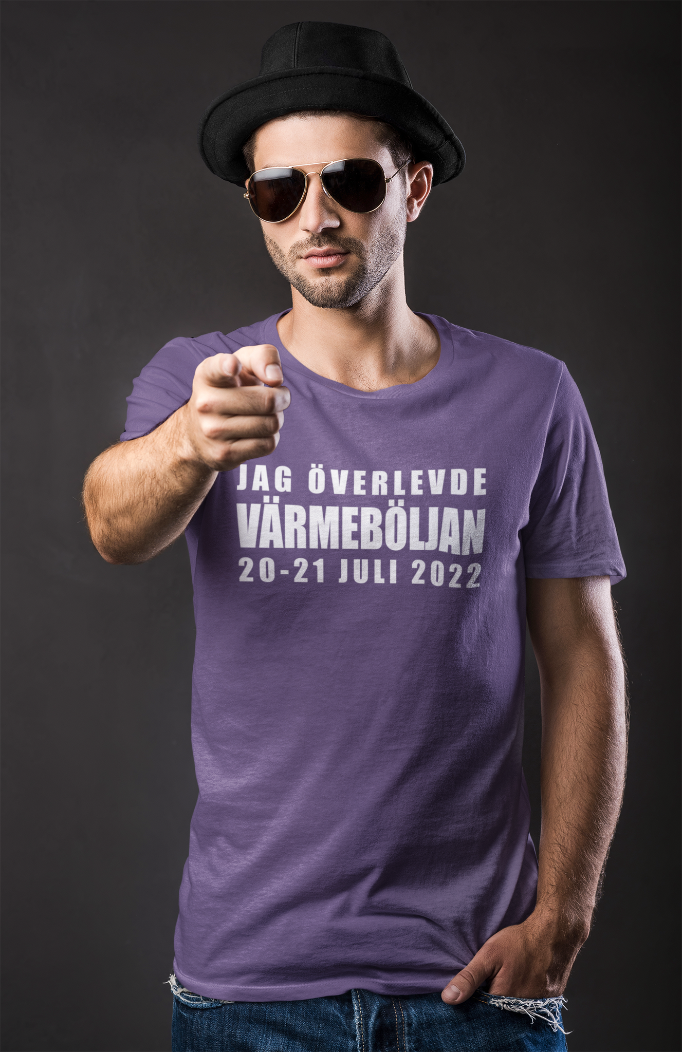 Värmeböljan  T-Shirt Herr