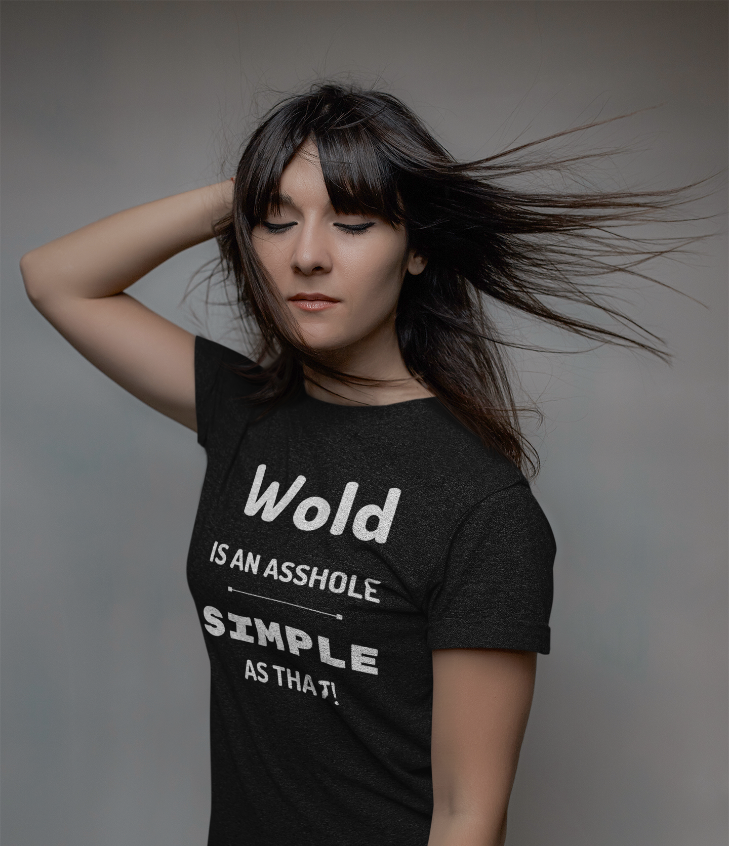Wold Is An Asshole T-Shirt  Dam