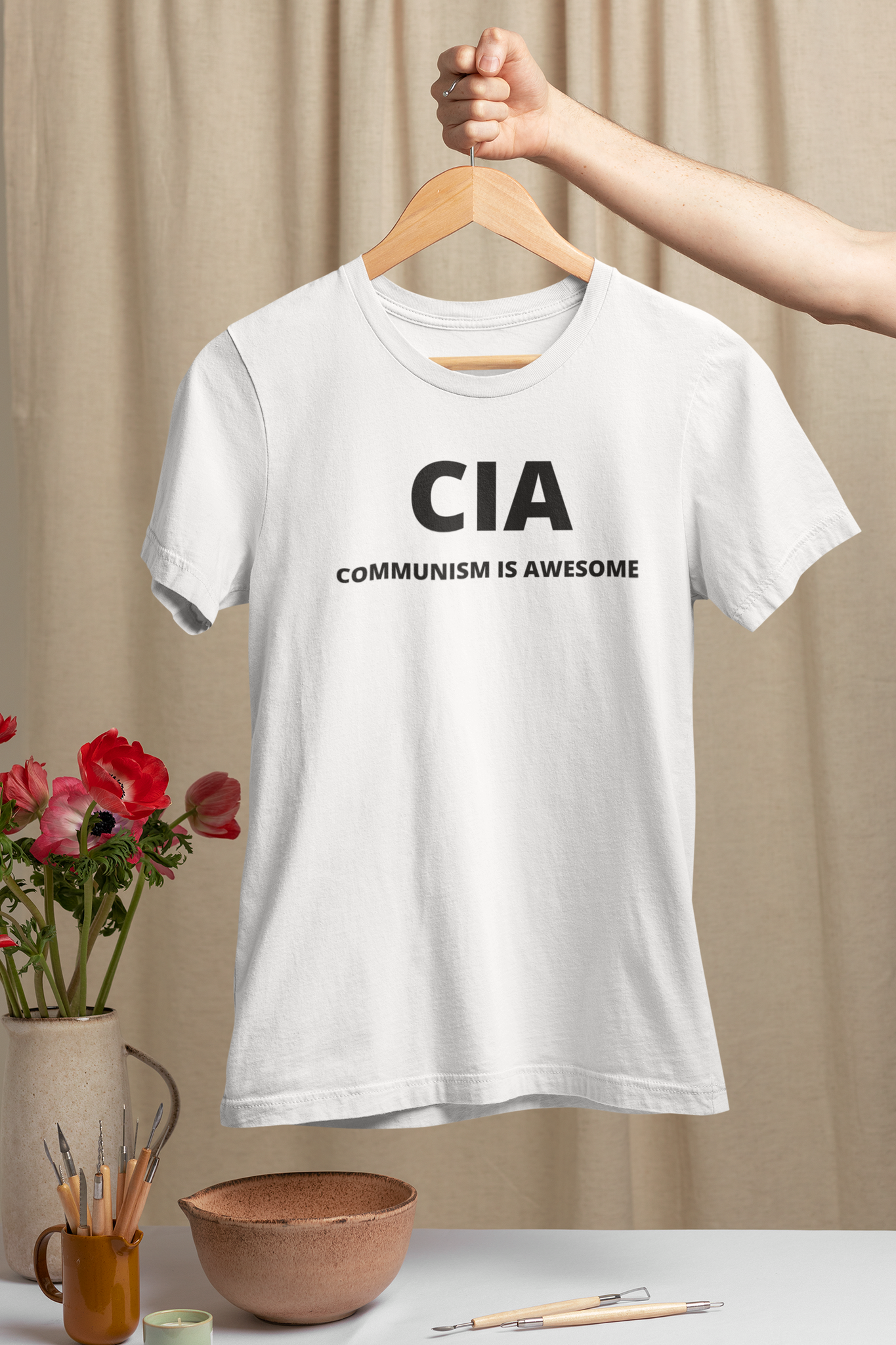 CIA- Communism Is Awesome.