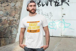Jag Är Inte Rasist T-Shirt Herr