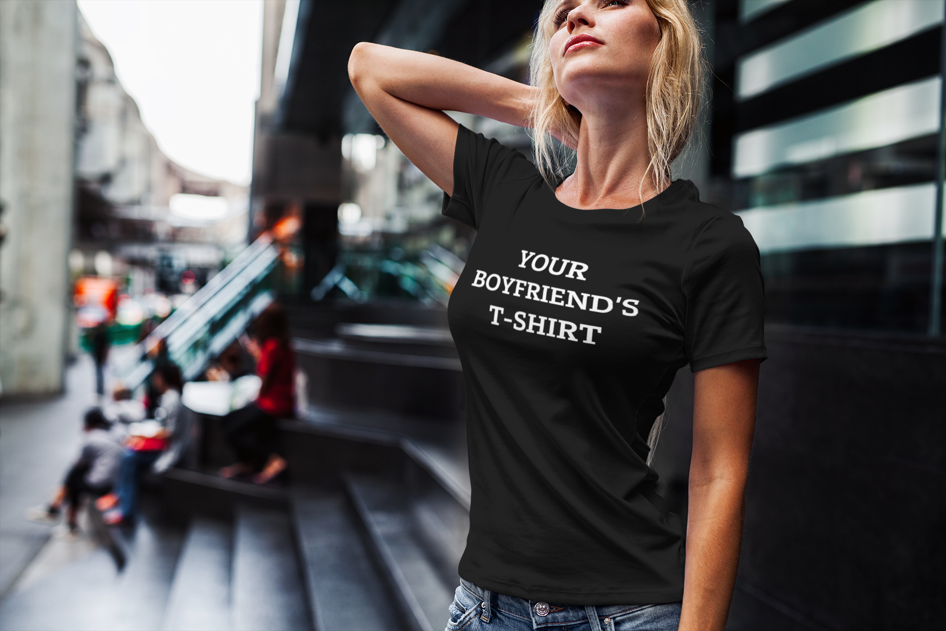 Your Boyfriend's T-Shirt - T-Shirt  Dam