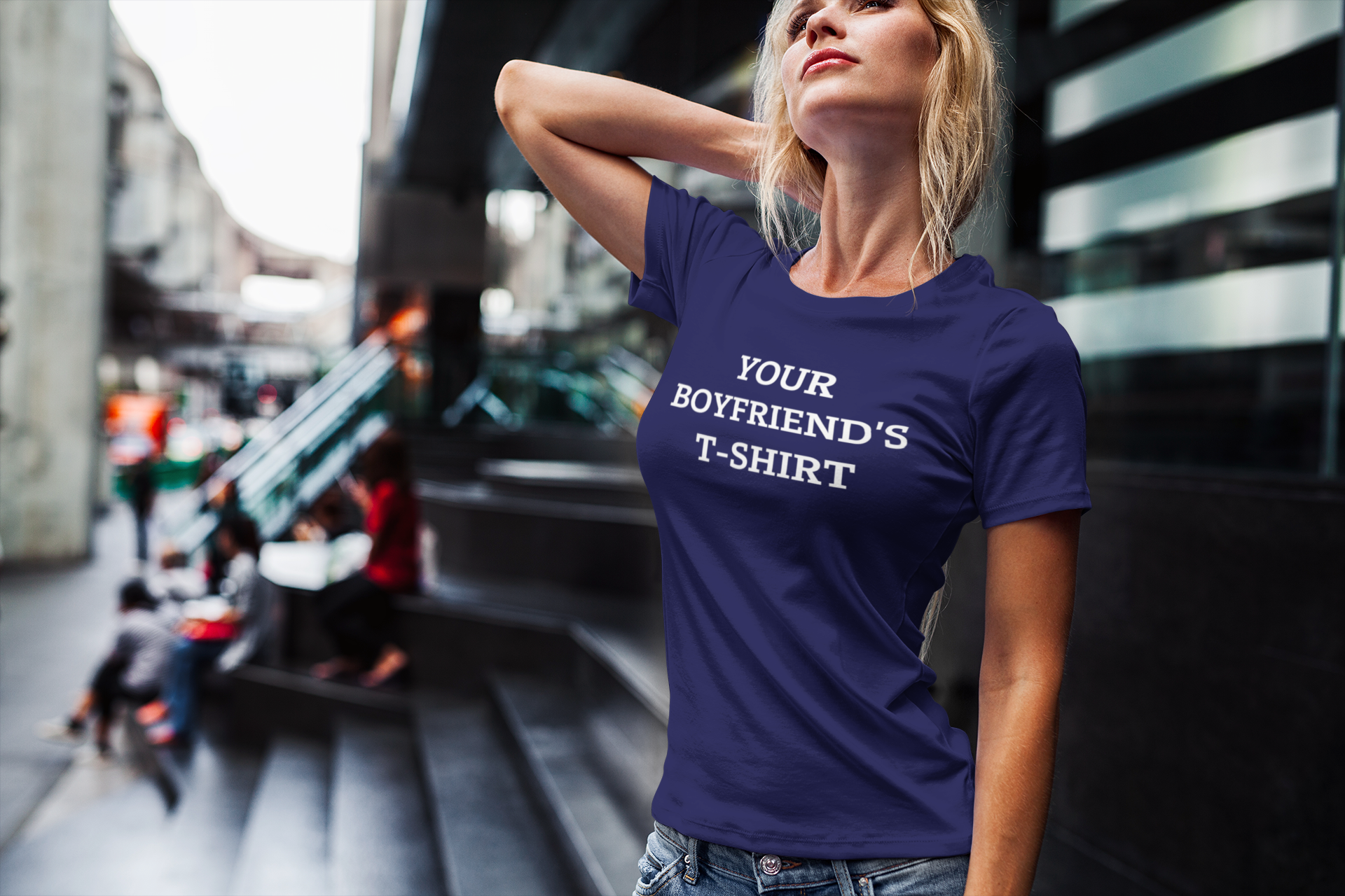 Your Boyfriend's T-Shirt - T-Shirt Women