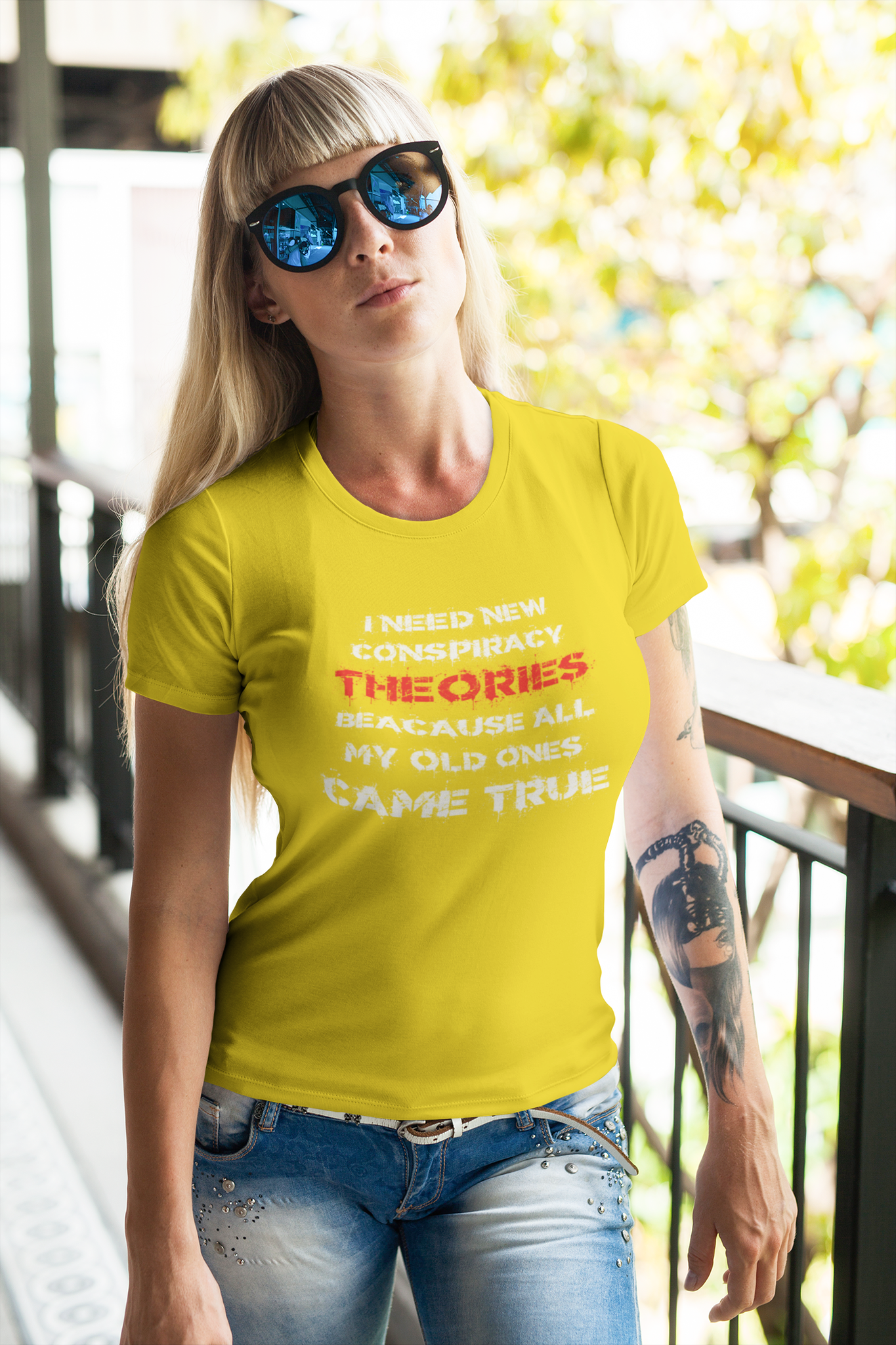 Conspiracy Theories T-Shirt Women