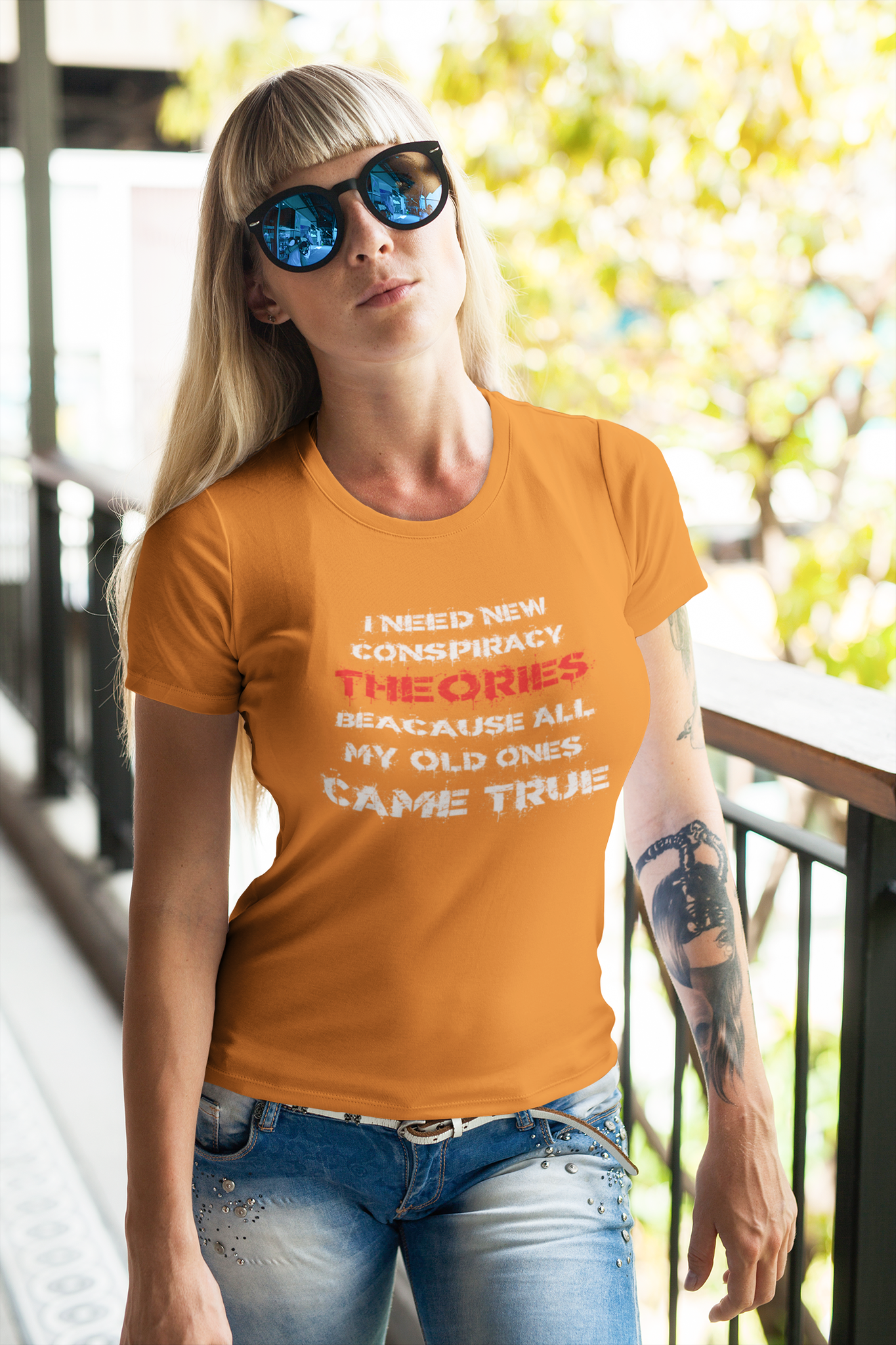 Conspiracy Theories T-Shirt Women