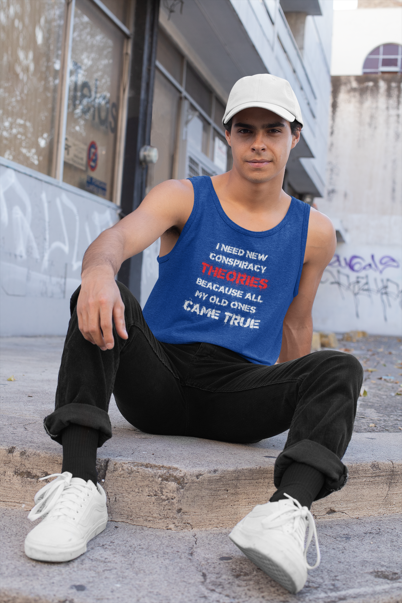 Conspiracy Theories Tank Top Men