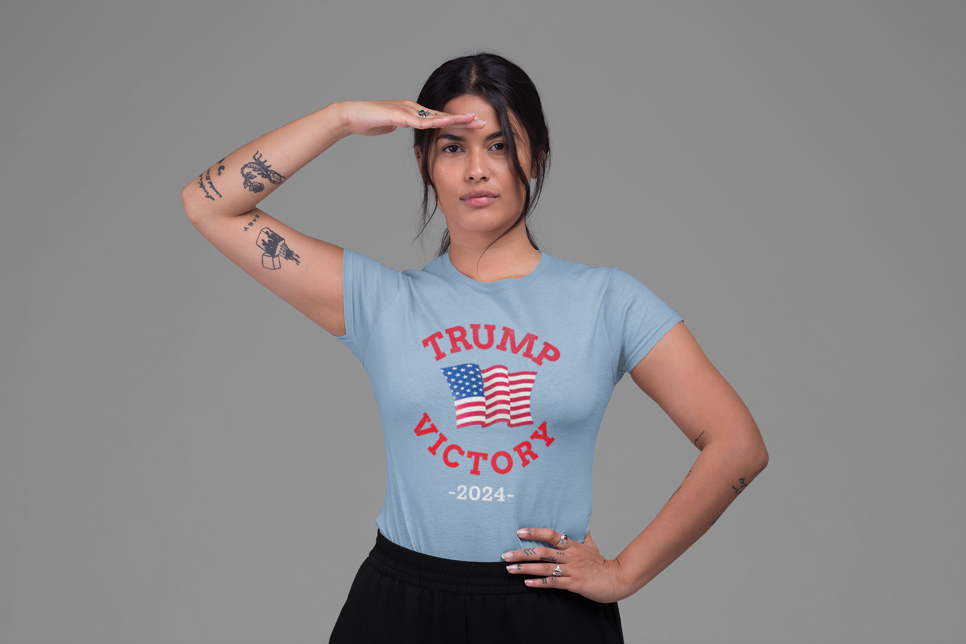 Trump Victory 2024 T-Shirt  Dam