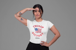 Trump Victory 2024 T-Shirt  Dam