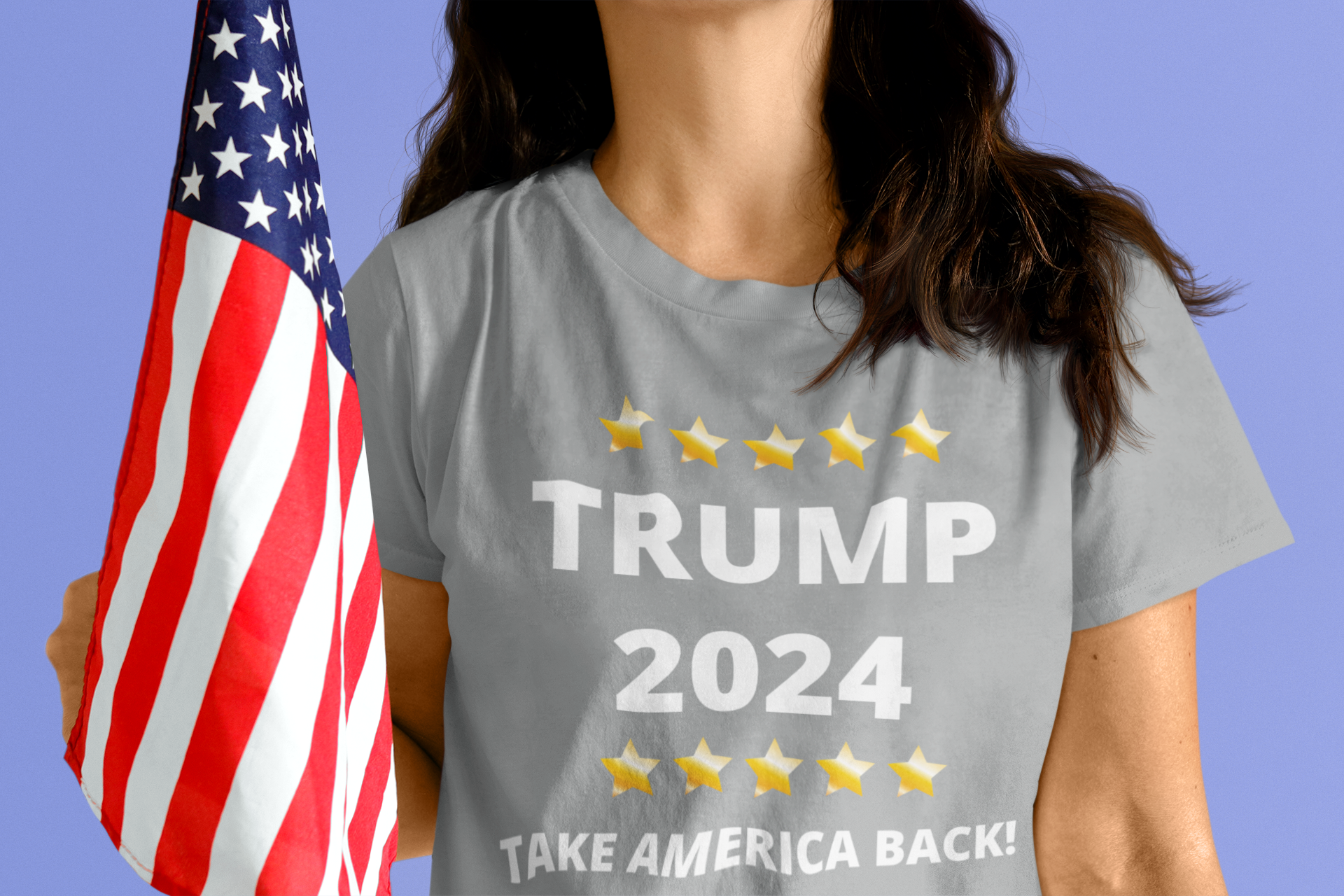 Take America Back 2024! T-Shirt-Dam - Statements Clothing