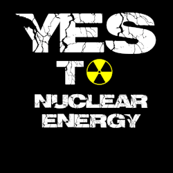 Yes To Nuclear Energy Klistermärke