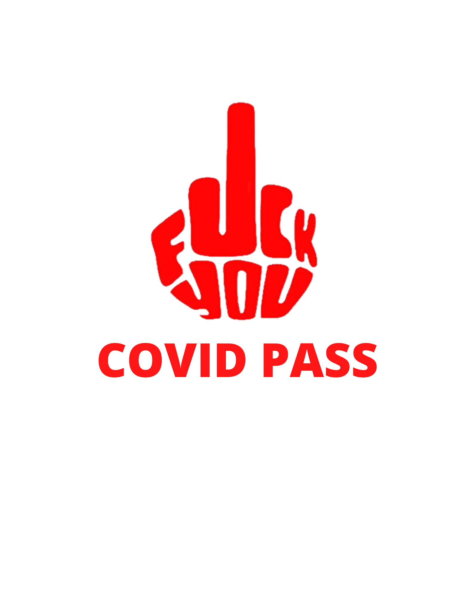 Covid Pass Klistermärke