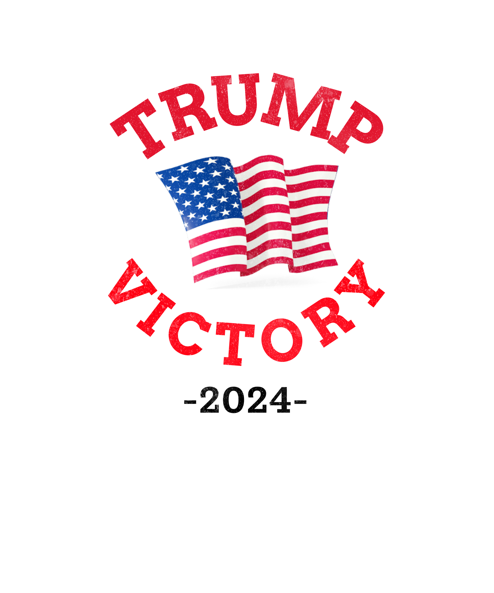 Trump Victory 2024  Klistermärke