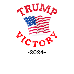 Trump Victory 2024  Klistermärke