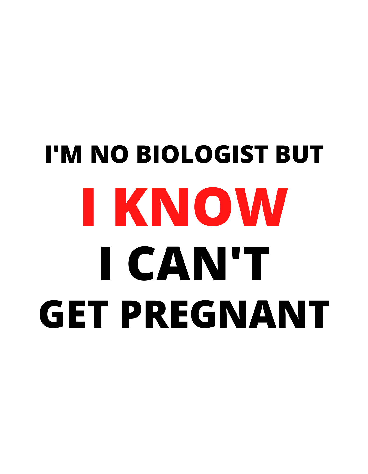I&#39;m No Biologist... Sticker