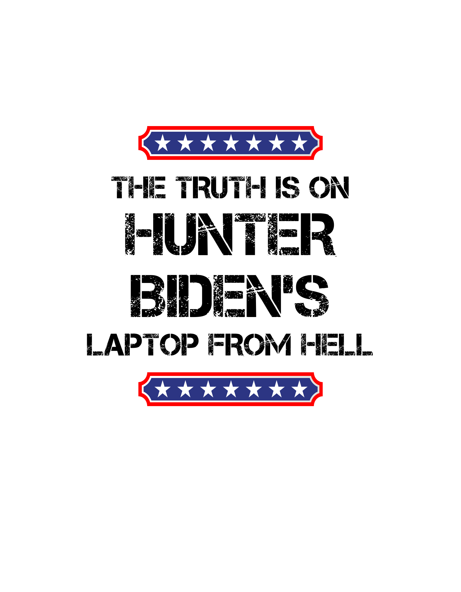 Hunter Biden's Laptop Sticker