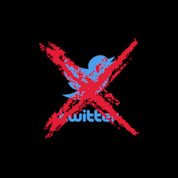 Twitter X Sticker