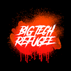 Big Tech Refugee Sticker