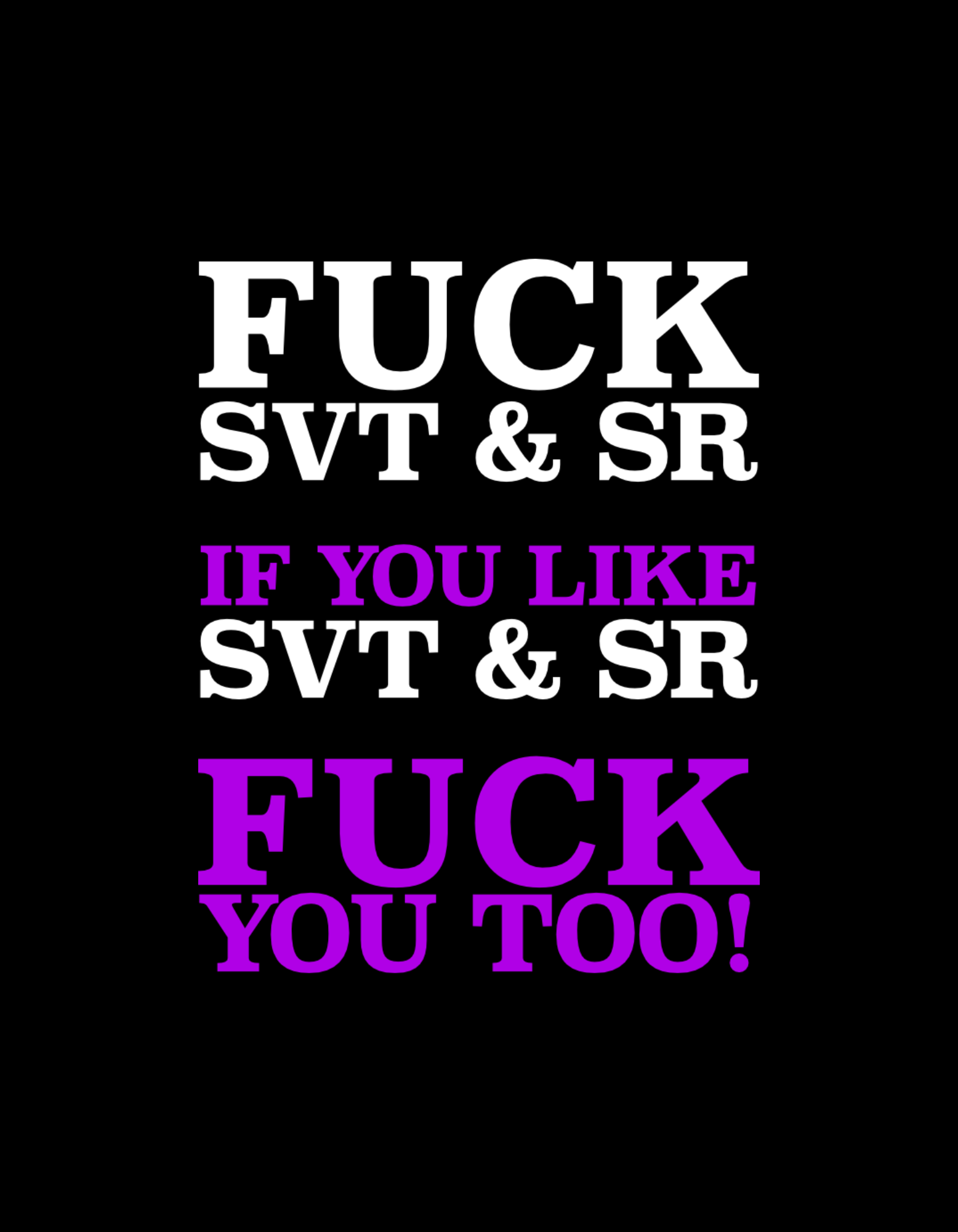 SVT & SR Sticker