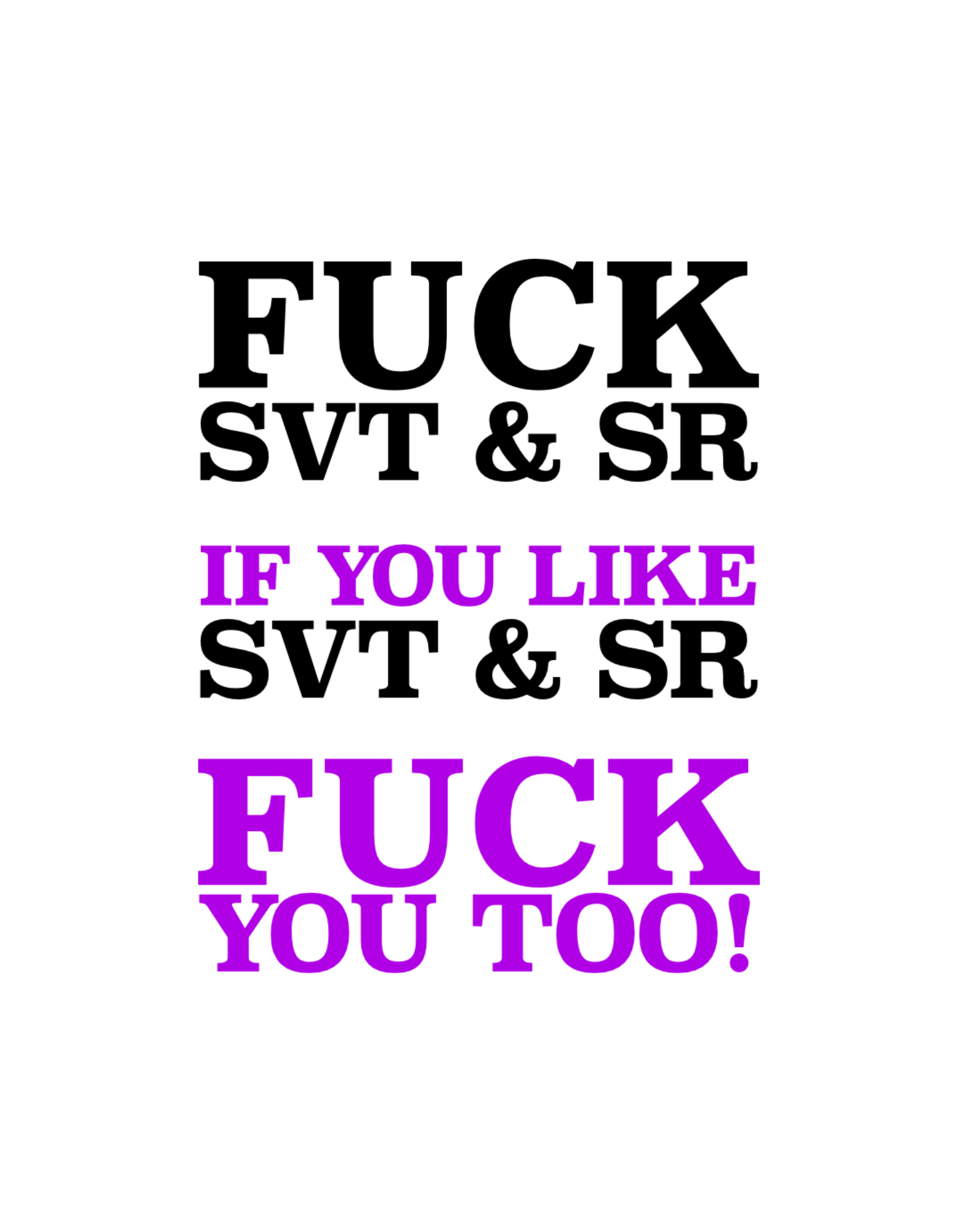 SVT & SR Sticker