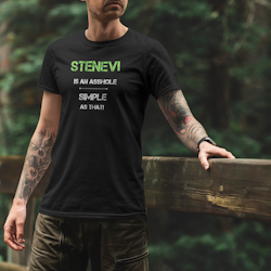 Stenevi Is An Asshole T-Shirt Herr