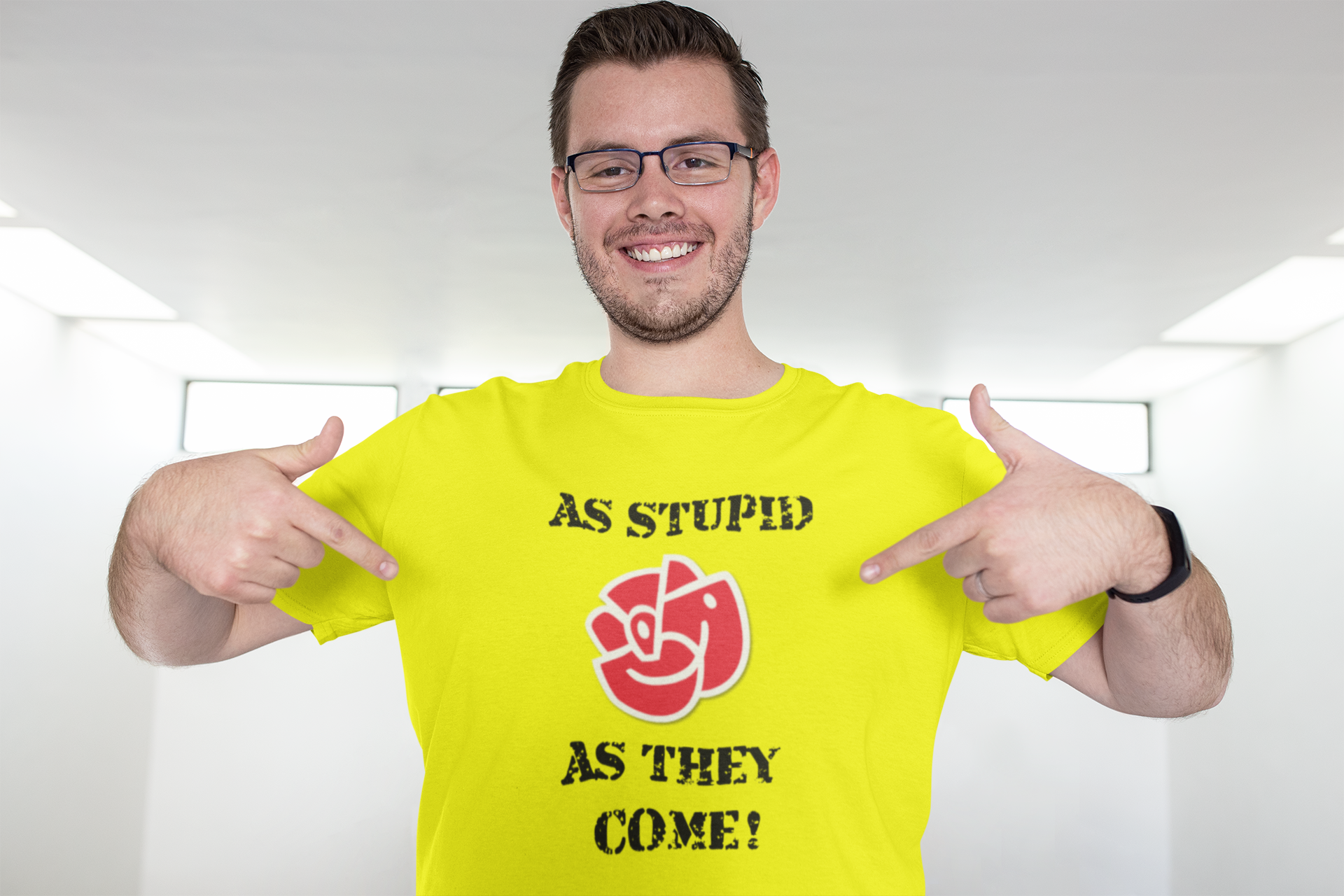 S As Stupid As They Come! T-Shirt Herr