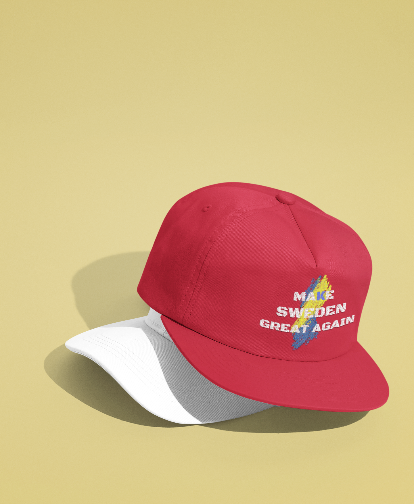 Make Sweden Great Again Snapback One Size
