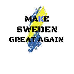 Make Sweden Great Again Klistermärke