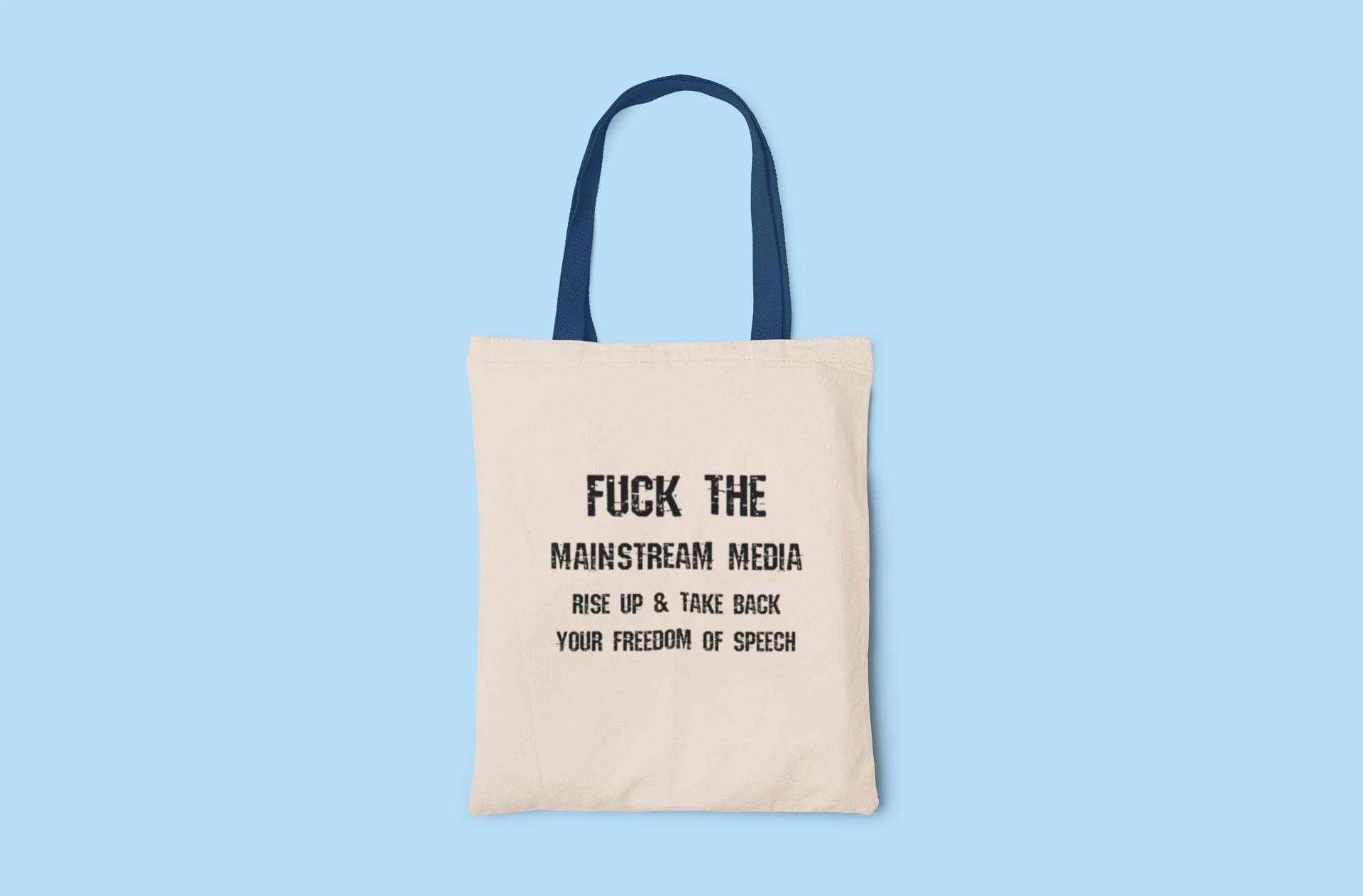 Fuck The MSM Tote Bag