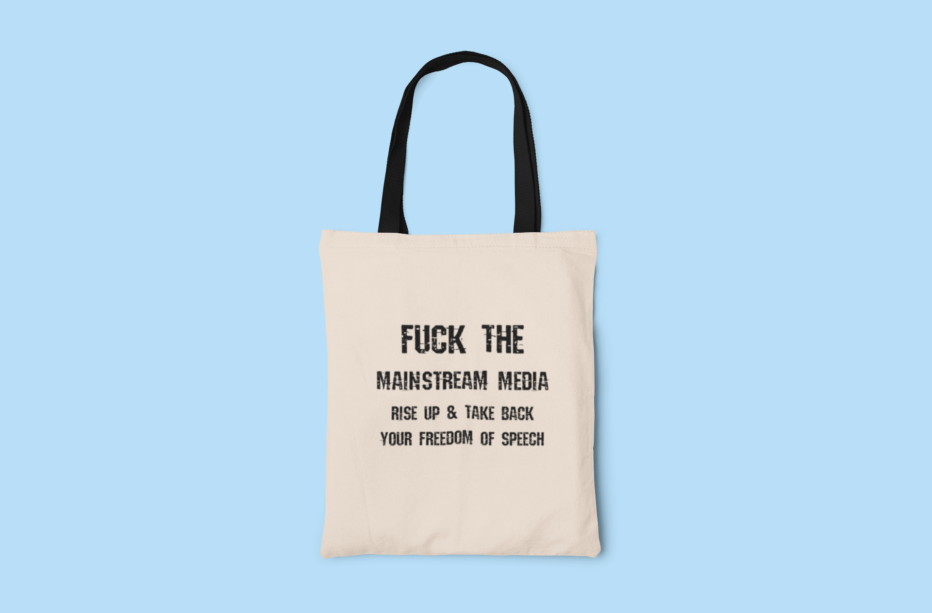 Fuck The MSM Tote Bag